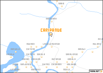 map of Caripande