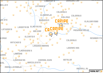 map of Caripe