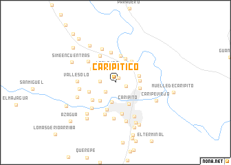 map of Caripitico