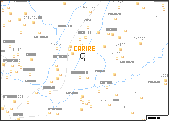 map of Carire