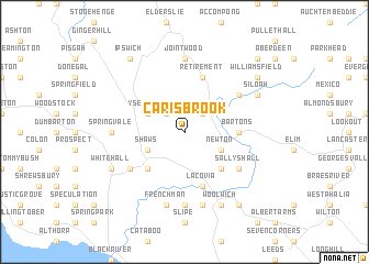 map of Carisbrook