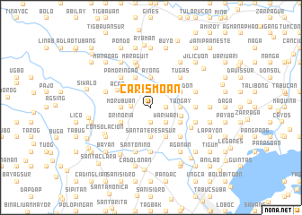 map of Carismoan