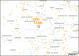 map of Cari