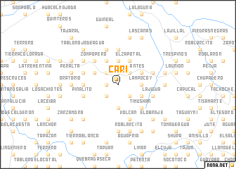 map of Carí