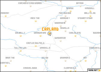 map of Carland