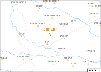 map of Carlan