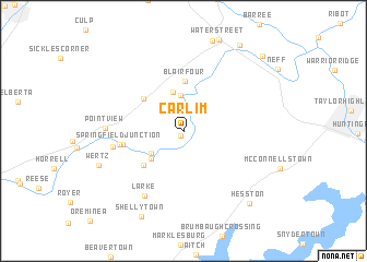 map of Carlim