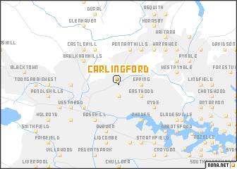 map of Carlingford