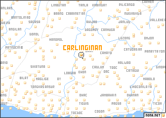 map of Carlinginan