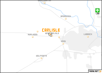 map of Carlisle