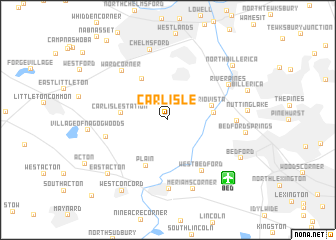 map of Carlisle