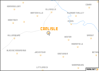 map of Carlisle