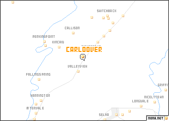 map of Carloover