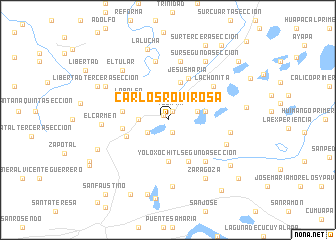 map of Carlos Rovirosa