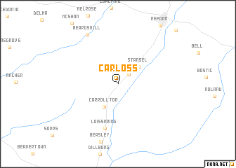 map of Carloss