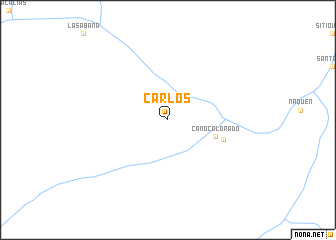 map of Carlos