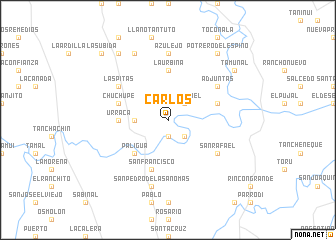 map of Carlos