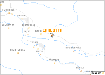 map of Carlotta