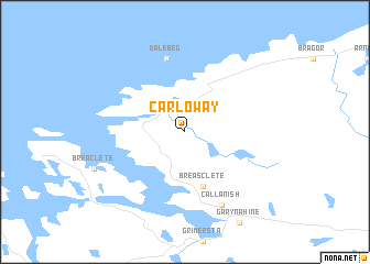 map of Carloway