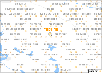 map of Carlow