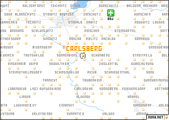 map of Carlsberg