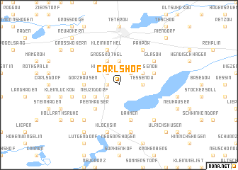 map of Carlshof