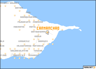 map of Carmanchão