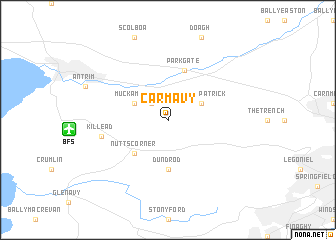 map of Carmavy