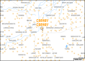 map of Carmay