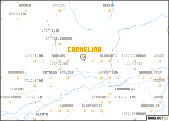 map of Carmelina