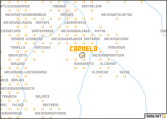 map of Carmelo