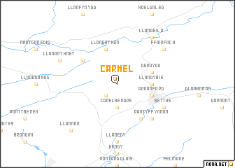 map of Carmel