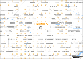 map of Carmões