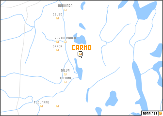 map of Carmo