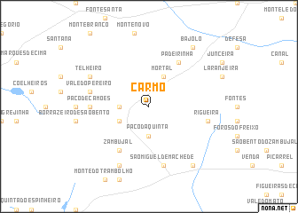 map of Carmo