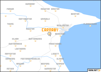 map of Carnaby