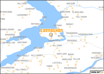 map of Carnaghan