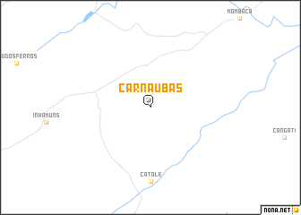 map of Carnaúbas