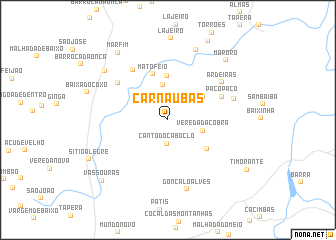 map of Carnaúbas