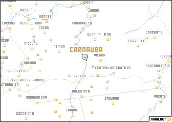 map of Carnaúba