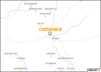 map of Carnaubeir