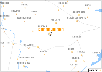 map of Carnaúbinha