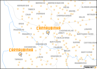 map of Carnaubinha
