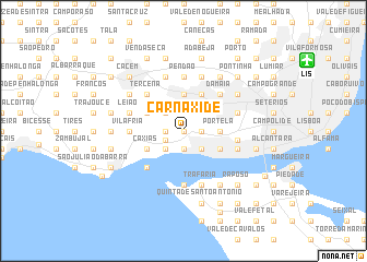 map of Carnaxide