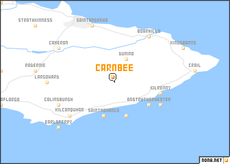 map of Carnbee