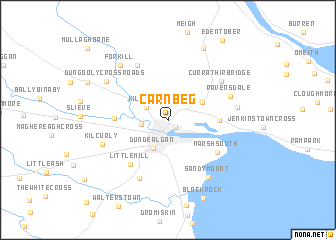 map of Carnbeg