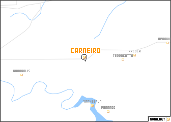 map of Carneiro