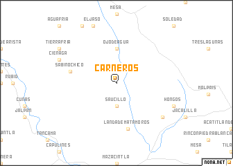 map of Carneros