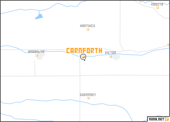 map of Carnforth