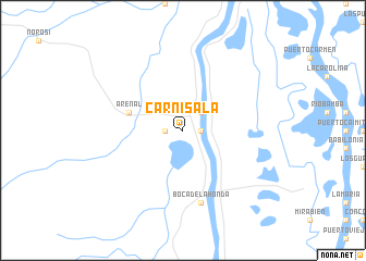 map of Carnisala